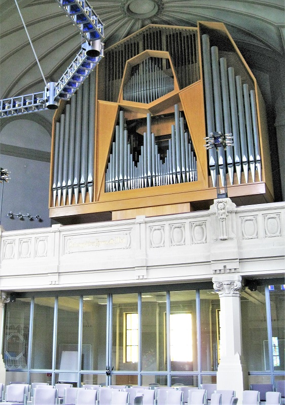 Berlin/Neukölln, PhilippMelanchthonKirche Organ index, die freie