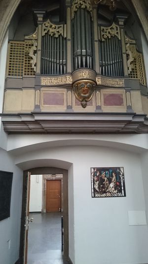 Köln,Kartäuserkirche,Durchgang unter Chororgel2.jpeg