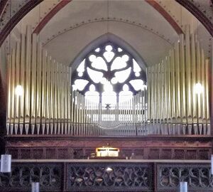 Limbach (Schmelz), St. Willibrord (Mayer-Orgel).JPG