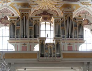 München, Bürgersaalkirche Oberkirche, Orgel 1.JPG