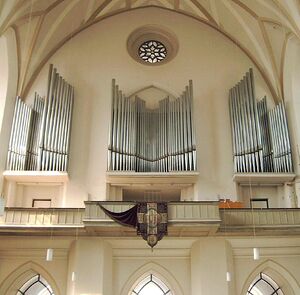 München-Haidhausen, Neue Kirche St. Johann Baptist (Zeilhuber-Orgel).JPG