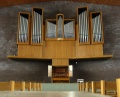 Die Orgel am ursprünglichen Standort in der Heilig-Geist-Kirche St. Wendel