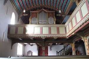 Allendorf Lumda-Winnen, ev Kirche, Orgel, Prospekt 4.JPG