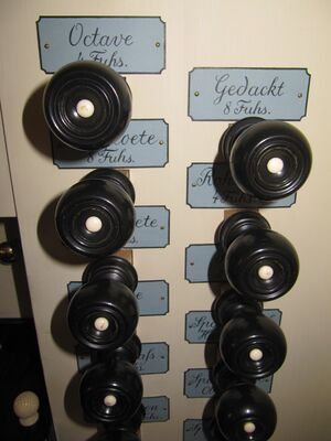 Altenberg-Lauenstein, Stadtkirche, Register.JPG