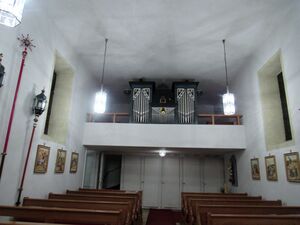 B,rünn, St. Sebastian, Empore.JPG