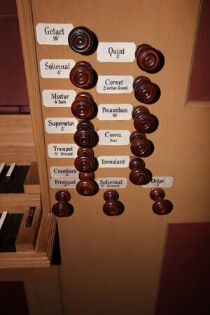 Bad Sobernheim, Matthiaskirche, Hauptorgel, Register 2.JPG