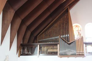 Bad Traunstein, Pfarrkirche St. Georg, Prospekt.jpg