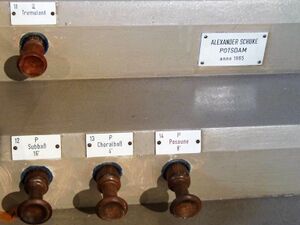 Beeskow, St. Marien, Register.JPG