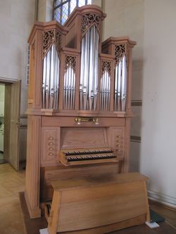 Berlin, Alte Nazarethkirche, Prospekt.JPG