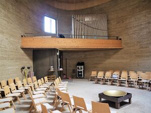 Berlin, Kapelle der Versöhnung, Prospekt.JPG