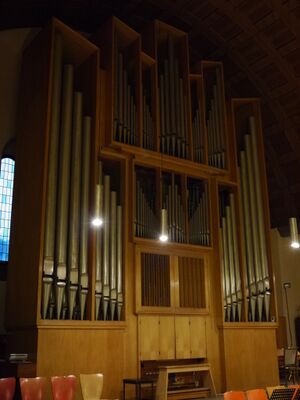 Berlin, Kapernaumkirche, Prospekt.JPG