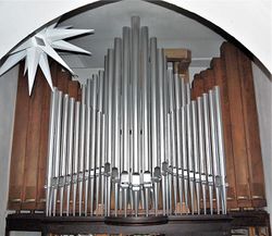 Berlin-Franz. Buchholz, St. Johannes Evangelist, Prospektneu.JPG