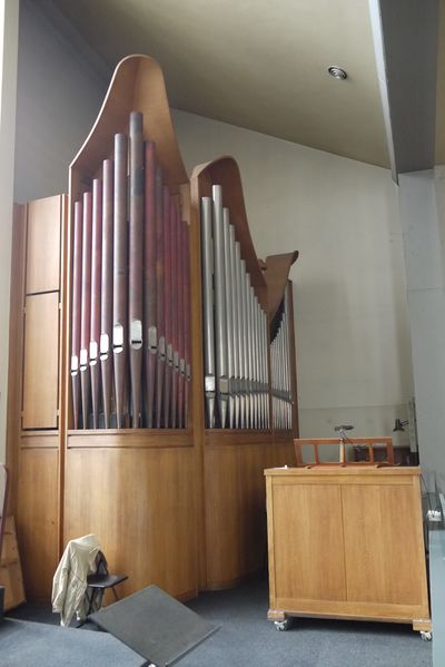 Datei:Berlin-Friedenau, St. Konrad, Prospekt.JPG