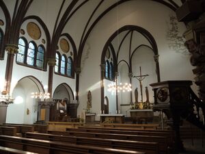 Berlin-Friedrichshain, St. Pius, Innenraum.JPG