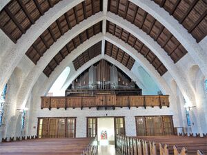 Berlin-Frohnau, Johanneskirche, Innenraum.JPG