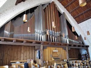 Berlin-Frohnau, Johanneskirche, Prospekt.JPG