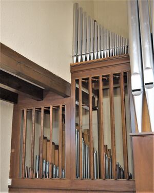 Berlin-Hermsdorf, Apostel Paulus, Schwellwerkneu.JPG