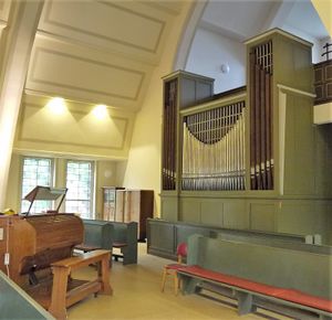 Berlin-Niederschöneweide, Friedenskirche, Prospektneu.JPG