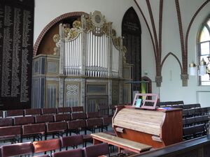 Berlin-Oberschöneweide, Christuskirche, Prospekt.JPG