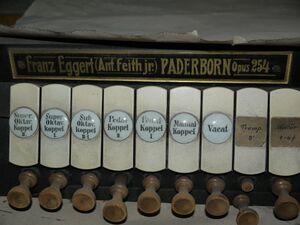 Berlin-Oberschöneweide, St. Antonius, Firmenschild.JPG