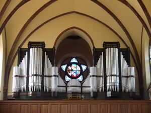 Berlin-Oberschöneweide, St. Antonius, Prospekt.JPG