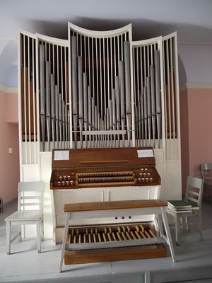 Berlin-Schöneberg, Dorfkirche, Prospekt.JPG