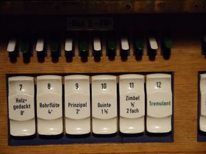 Berlin-Schmargendorf, Dorfkirche, Register.JPG