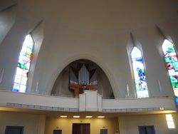 Berlin-Schmargendorf, Kreuzkirche (Hauptorgel).JPG