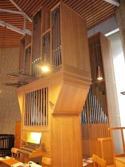 Berlin-Spandau, St. Maximilian Kolbe, Prospekt.JPG