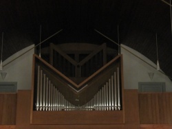 Berlin-Spandau, Wichernkirche, Prospekt.JPG