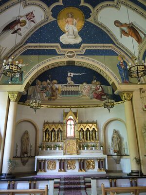 Berlin-Wilmersdorf, St.Petrus, Innenraum.JPG