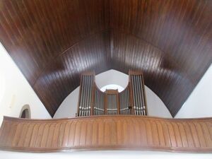 Biebelried, St. Johannis Enthauptung, Orgel.JPG