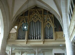 Braunfels, Schlosskirche, Orgel.JPG