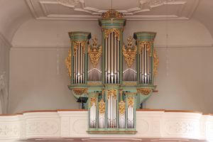 Brugg AG, evref Kirche, Hauptorgel, Orgel, Prospekt 1.JPG