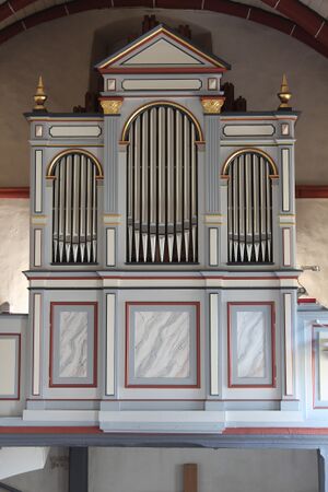 Buseck-Alten Buseck, ev Kirche, Orgel 01.JPG