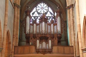 Colmar, St. Martin, Hauptorgel, Kirche, Prospekt.JPG