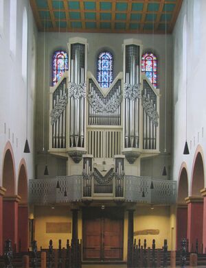 Düsseldorf Kaiserswerth St Suitbertus Fey.JPG