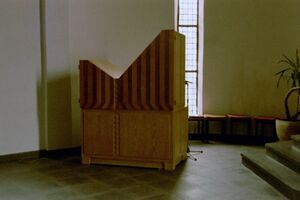 Daun, St Nikolaus, Chororgel, Prospekt.jpg