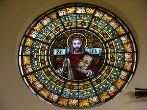 Dresden-Bühlau, Friedenskirche, Fenster.JPG