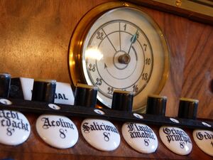 Ehrenfriedersdorf, St.-Niklas-Kirche Register.JPG