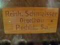 Eibenstock, Ev.-meth.Kirche, Firmenschild.JPG