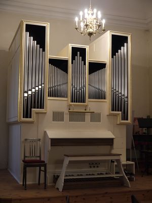 Falkensee-Seegefeld, Dorfkirche, Prospekt.JPG