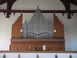 Forst (Lausitz), Herz Jesu, Prospekt.JPG