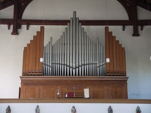 Forst (Lausitz), Herz Jesu, Prospekt.JPG