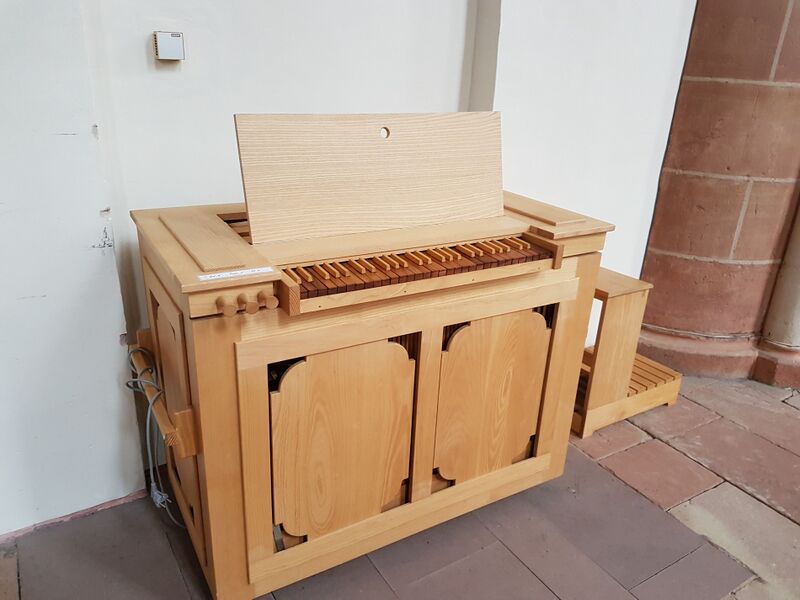 Datei:Frankenberg, Liebfrauenkirche, Chororgel.jpg