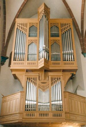 Frankfurt, Alte Nikolaikirche, Hauptorgel, Prospekt.jpg