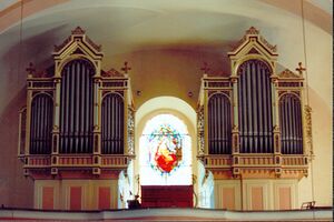 Göstling an der Ybbs, Kath Pfarrkirche, Orgel, Prospekt.jpg