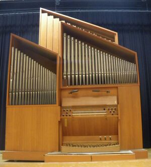 Gießen, Uni, Audimax, Orgel 1.JPG