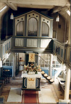 Gießen-Allendorf, evangelische Dorfkirche, Orgel.jpg