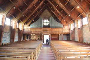 Giessen, ev Pankratiuskapelle, Innenraum 1.JPG